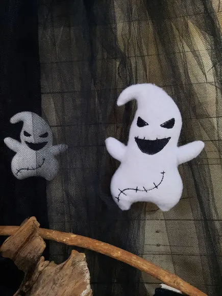Fantasmas de Feltro Kit 2 Peças