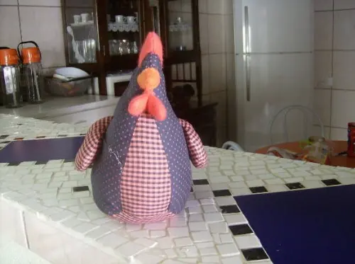 galinha carijó - peso de porta