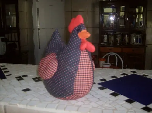 galinha carijó - peso de porta