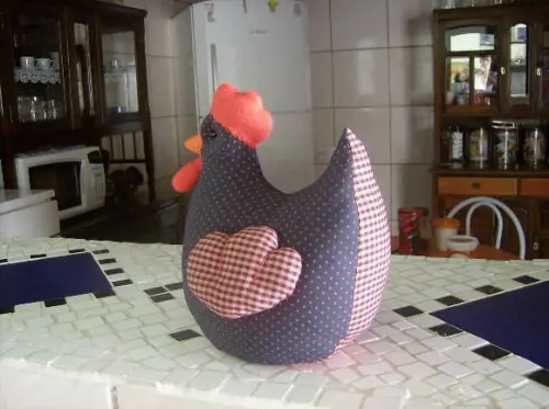 galinha carijó - peso de porta