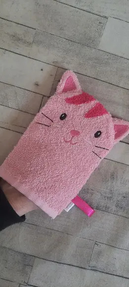 Luvinhas de banho gatinho gatinha atoalhadas