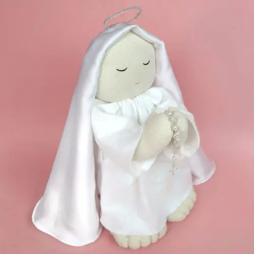 Nossa Senhora de Fátima em Tecido e Feltro