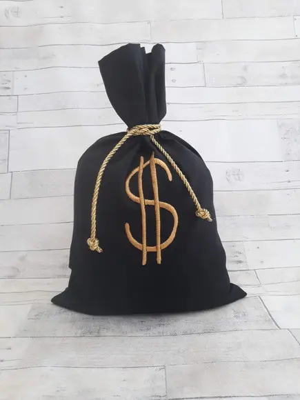 Peso de Porta Saco de Dinheiro Luxo