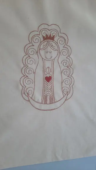 Sacola Nossa Senhora do Sagrado Coracao Ecobag