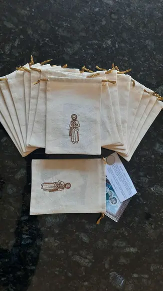 Saquinho de São José Bordado Kit