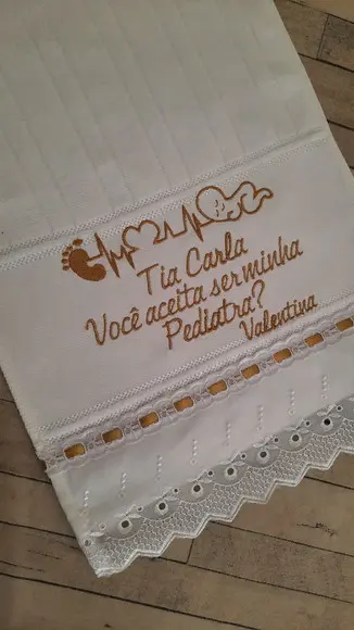 Toalha aceita ser minha pediatra