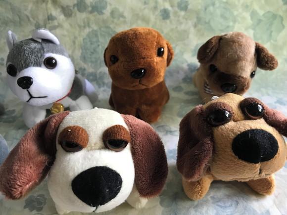 Cachorrinho de Pelúcia Chaveiro Lembrancinha S/c 30 Unid