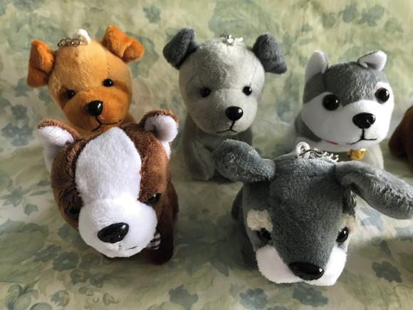 Cachorrinho de Pelúcia Chaveiro Lembrancinha S/c 40unid