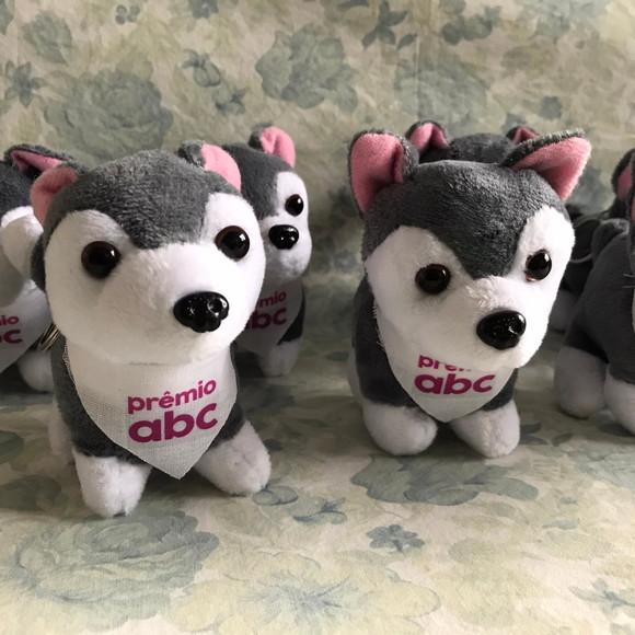 Cachorrinho Husky com Bandana Personalizado 25unid