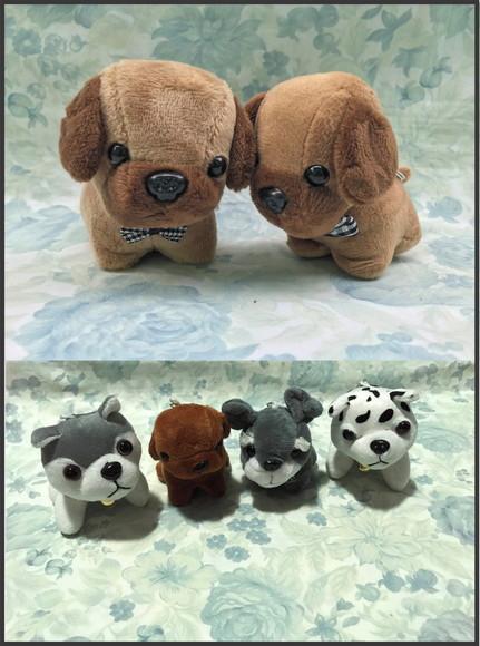 Cachorro em Pelúcia Chaveiro