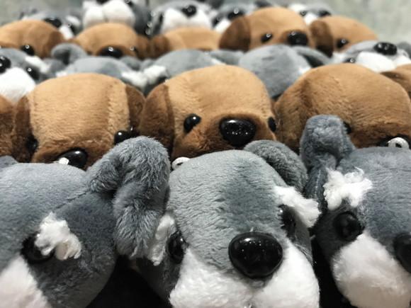 Cachorro em Pelúcia Chaveiro