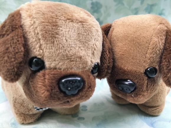 Cachorro em Pelúcia Chaveiro Marrom Claro Fs