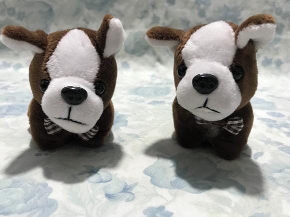Cachorro em Pelúcia Chaveiro Marrom Escuro Fs 20 Unidades