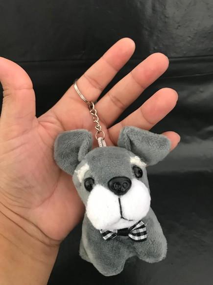 Cachorro em Pelúcia Chaveiro Variados 20 Unid