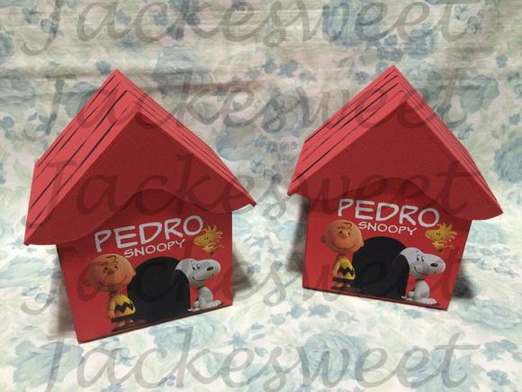 Casa Snoopy em mdf 02 10 Unidades