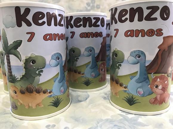 Cofrinhos Personalizados Dinossauro Mod05 20 Unidades