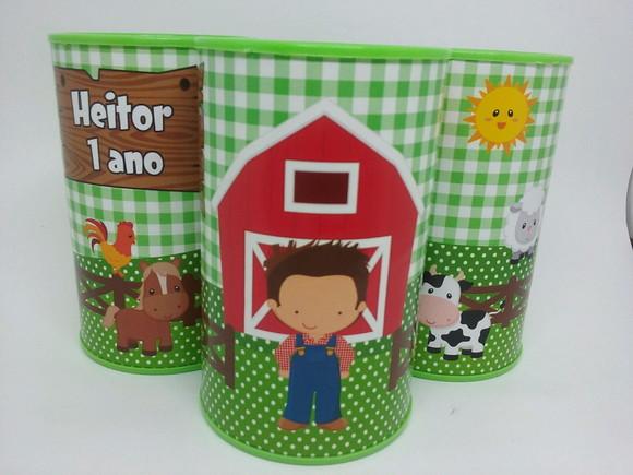 Cofrinhos Personalizados Mod01 30 Unidades