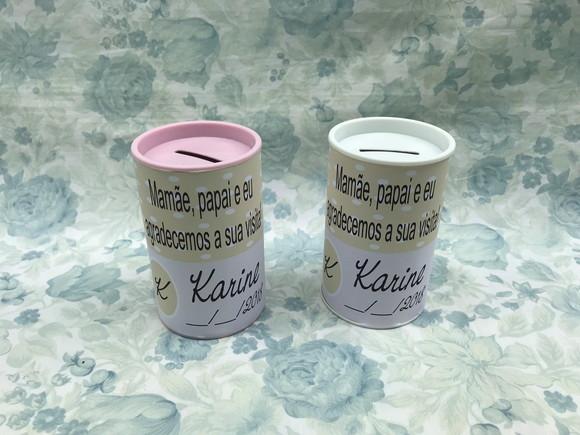Cofrinhos Personalizados Mod02 25 Unidades