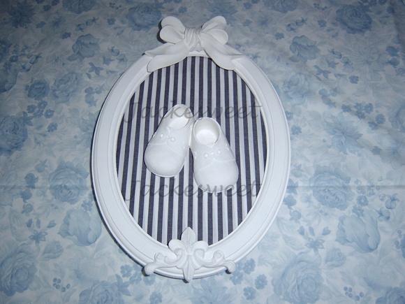 Enfeite de Porta de Maternidade - Oval
