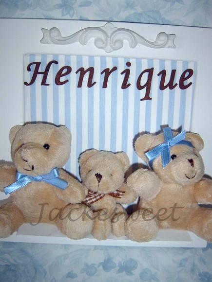 Enfeite Porta Maternidade FAMÍLIA URSO 2