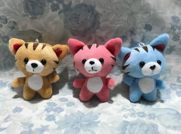 Gatinho em Pelúcia 20unid com Bandeja Personalizada