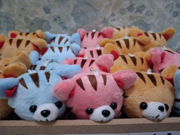 Gatinho em Pelúcia 60unid + 2 Bandejas Personalizadas
