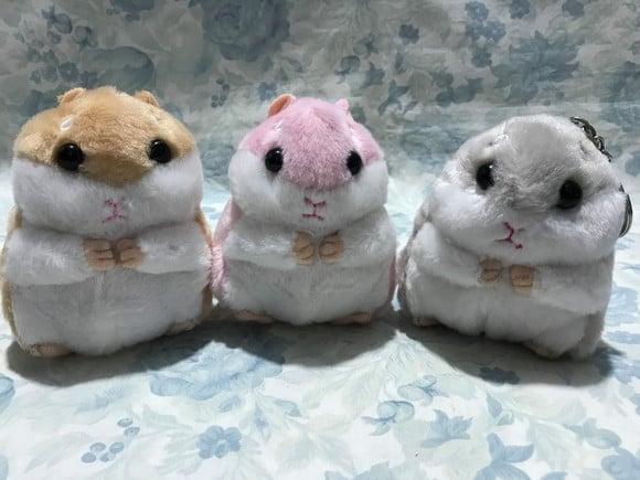 Hamster em Pelúcia Chaveiro 20 Unid