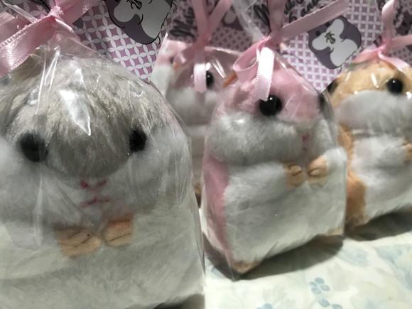Hamster em Pelúcia Chaveiro 25 Unid