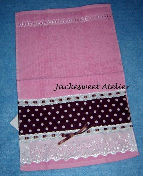 Kit Toalhas coleção ROSA E MARROM