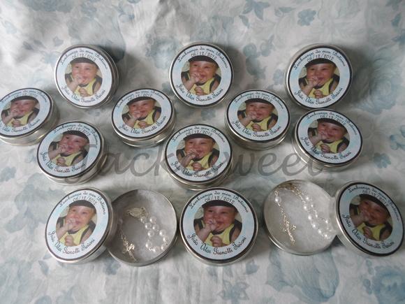 Latinha Batizado Personalizada