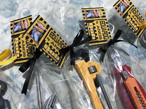 Lembrancinha Bob Construtor