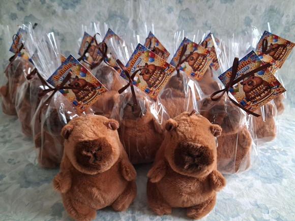 Lembrancinha Capivara 45 Unid