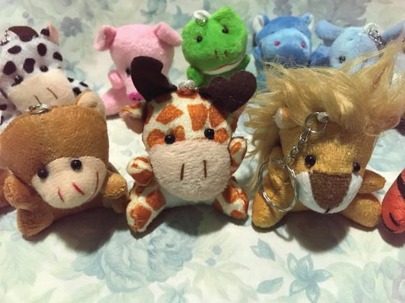 Lembrancinha Mini Pelúcia Selva Kit com 35 Unid