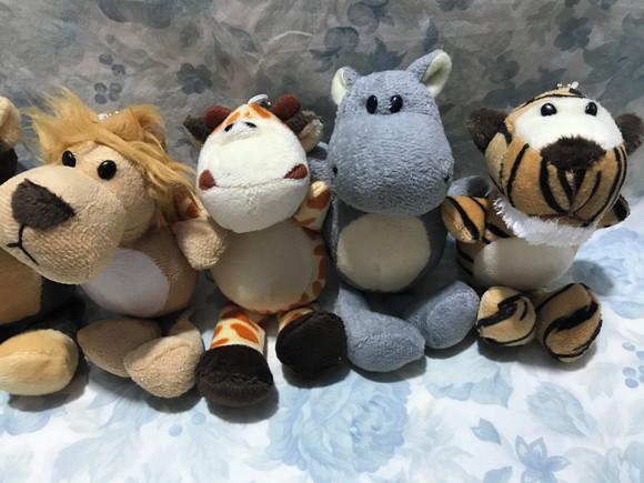 Lembrancinha Pelúcia Selvagens 10unid
