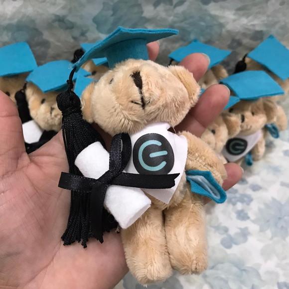 Lembrancinha Ursinho Formatura Personalizado 20 Unid