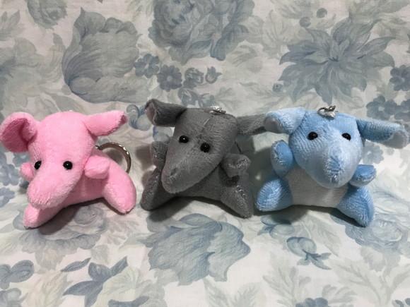 Mini Elefante Chaveiro