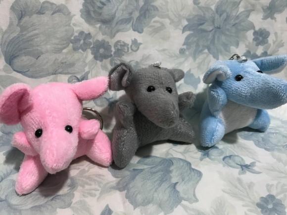 Mini Elefante Chaveiro