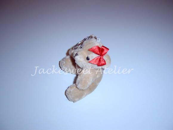 Mini Ursa Laço Vermelho