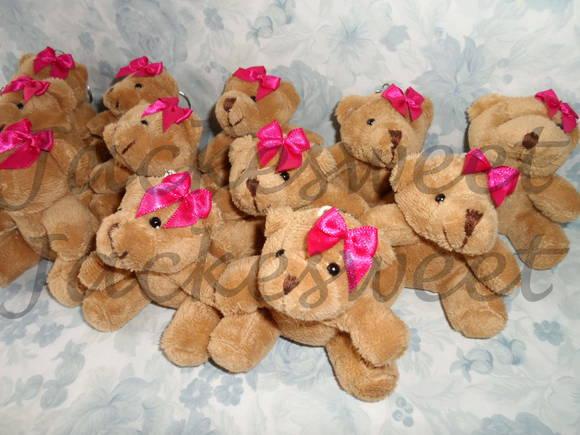 Mini Ursinha Fita PINK