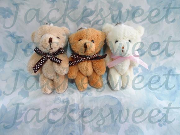 Mini Urso Articulado filhote 8 cm