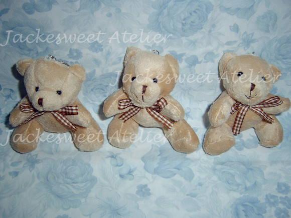 Mini Urso DENGO GRAVATA MARROM XDZ