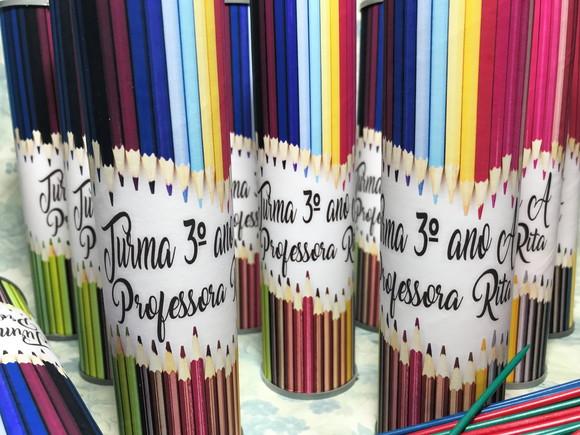 Pega varetas personalizado escolar