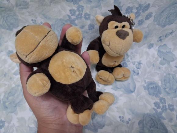 Pelúcia Macaco Chaveiro