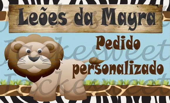 PELÚCIA SELVA***LEÃO G***