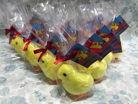 Pintinho Amarelinho de Corda Kit com 45 Unidades