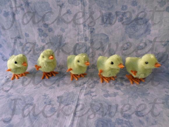 Pintinho Amarelinho de Corda Kit 60 Unidades