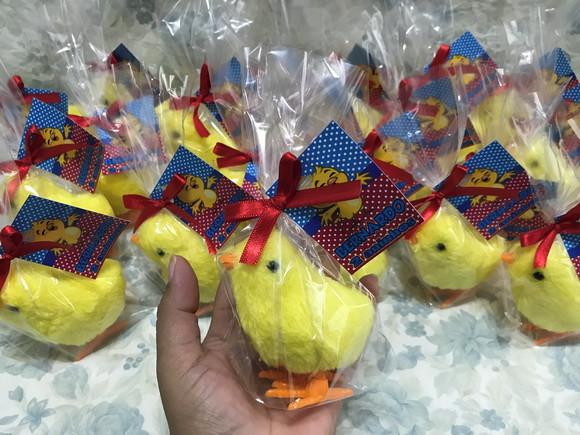 Pintinho Amarelinho de Corda Kit com 45 Unidades