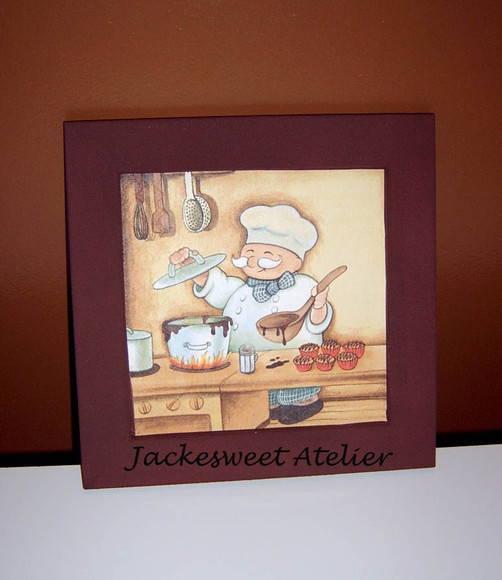 Quadro Cozinheiro 01