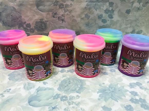 Slime Personalizado Kit com 35 Unidades