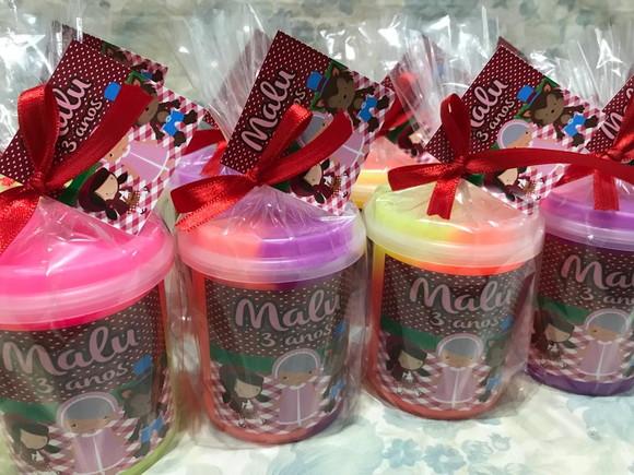 Slime Personalizado Kit com 35 Unidades